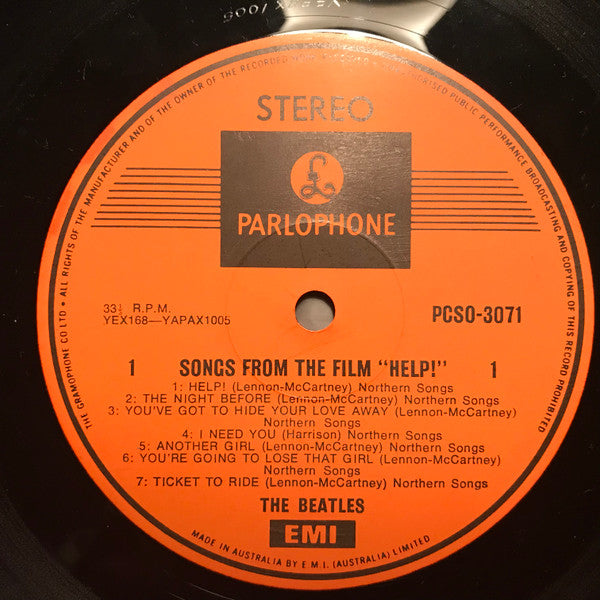 The Beatles : Help! (LP, Album, RE)