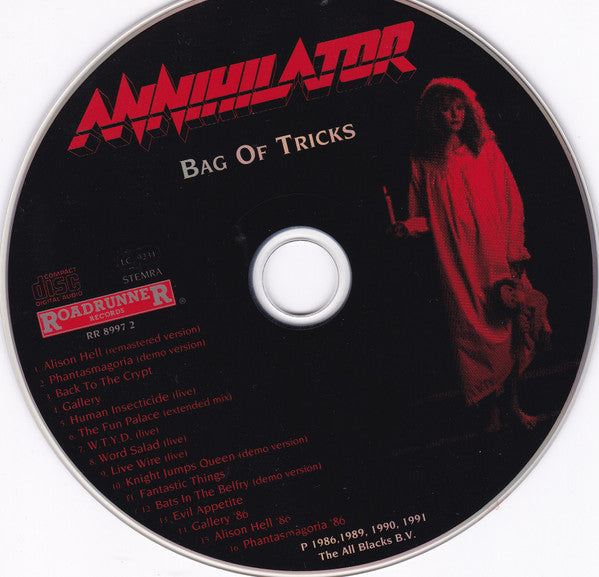 Annihilator (2) : Bag Of Tricks (CD, Comp)