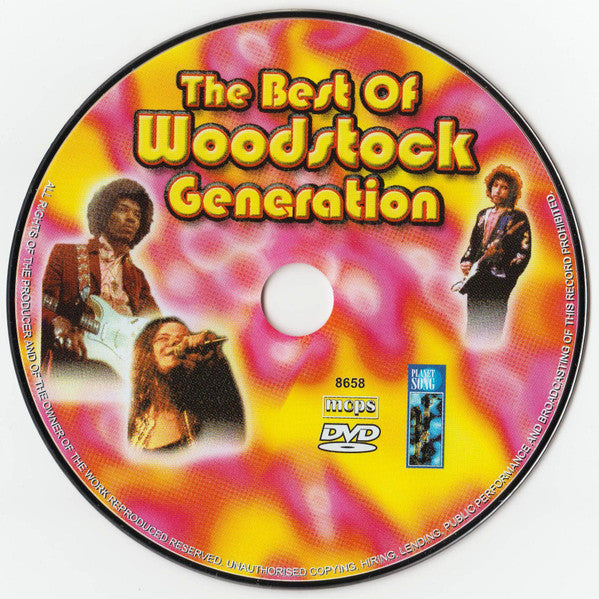 Various : The Best Of Woodstock Generation (DVD-V, Comp, PAL,  Al)