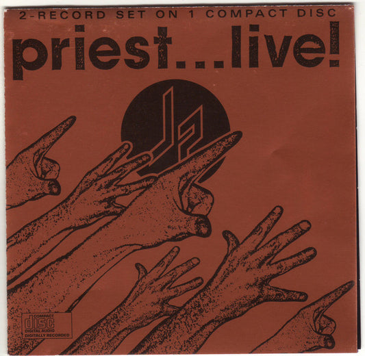 Judas Priest : Priest... Live! (CD, Album, RP)