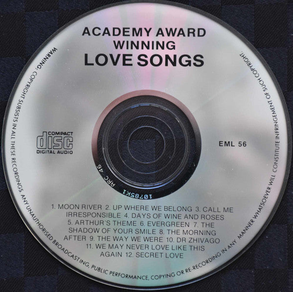 Various : Academy Award Winning Love Songs (CD, Comp)