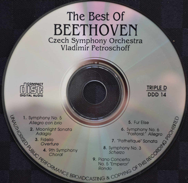 Ludwig van Beethoven, Czech Symphony Orchestra : The Best Of Beethoven (CD, Comp)
