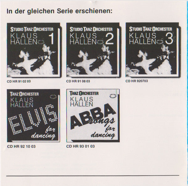 Studio Tanz Orchester Klaus Hallen* : Klaus Hallen 4 (CD, Album)