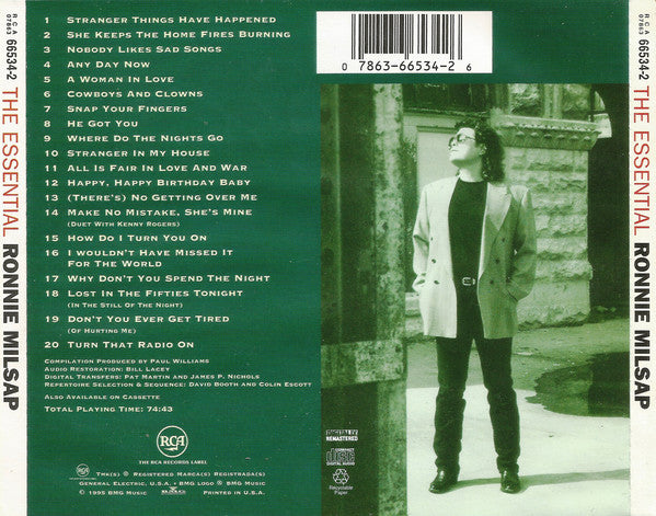 Ronnie Milsap : The Essential Ronnie Milsap (CD, Comp, RM)