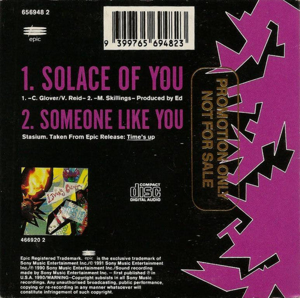 Living Colour : Solace Of You (CD, Single)
