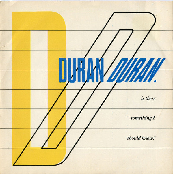 Duran Duran : Is There Something I Should Know? (7", Single)