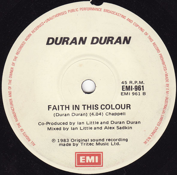 Duran Duran : Is There Something I Should Know? (7", Single)