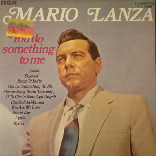 Mario Lanza : You Do Something To Me (LP, Comp, RE)