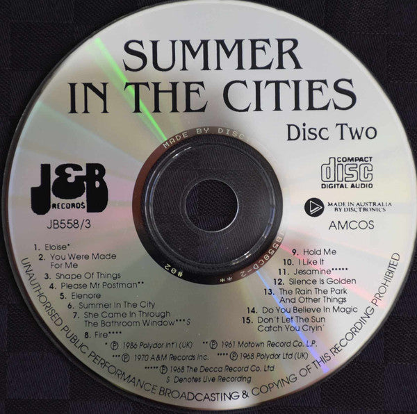 Various : Summer In The Cities (2xCD, Comp)