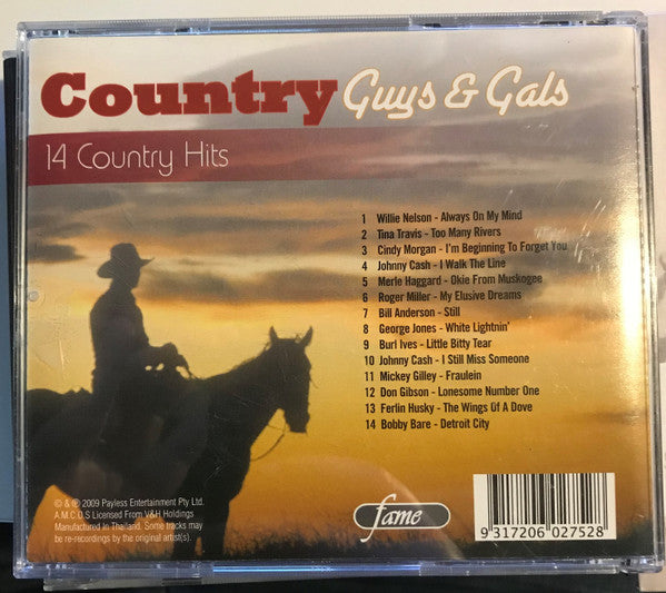 Various : Country Guys & Gals (CD, Comp)
