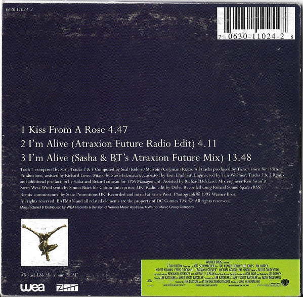 Seal : Kiss From A Rose (Love Theme From Batman™ Forever) (CD, Single, Car)