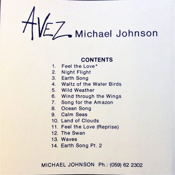 Michael Johnson (6) : Avez (CD, Album)