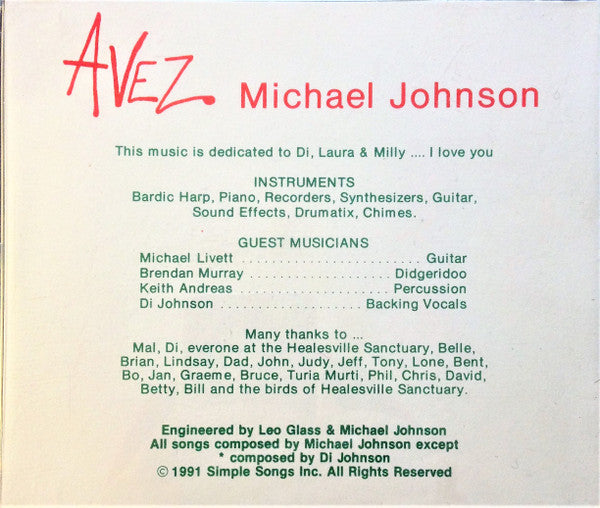 Michael Johnson (6) : Avez (CD, Album)