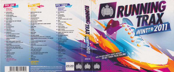 Various : Running Trax Winter 2011 (3xCD, Comp, Mixed)