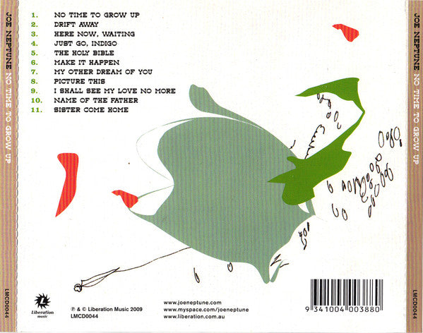 Joe Neptune : No Time To Grow Up (CD, Album)