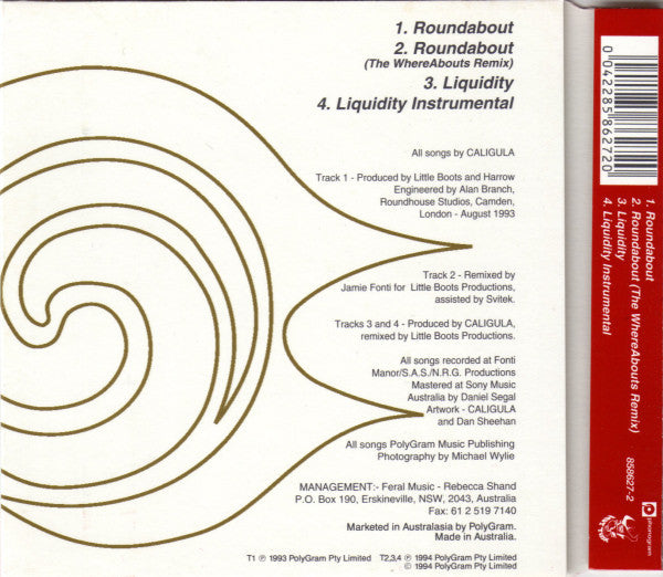 Caligula (2) : Roundabout (CD, Single)