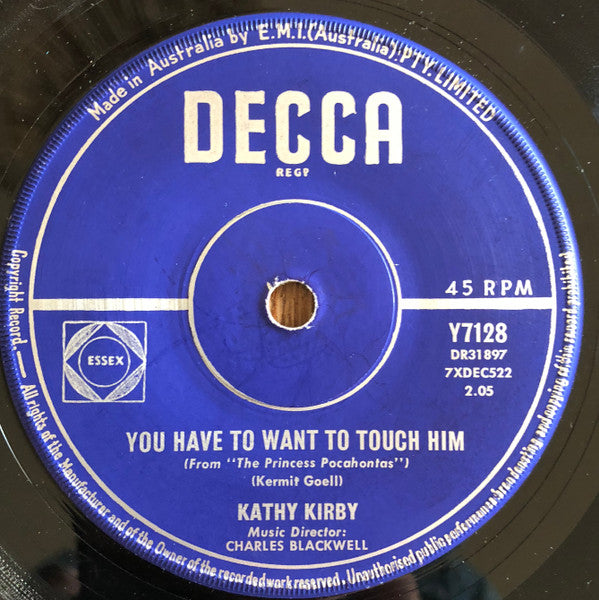 Kathy Kirby : Secret Love (7", Single)
