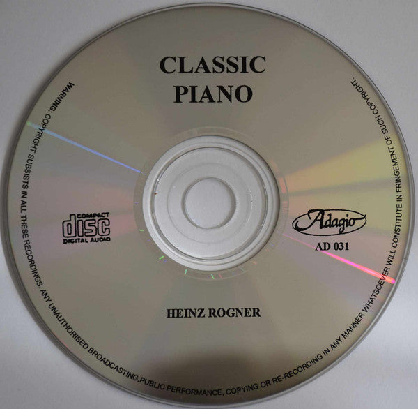 Heinz Rögner : Classic Piano (CD, Comp)