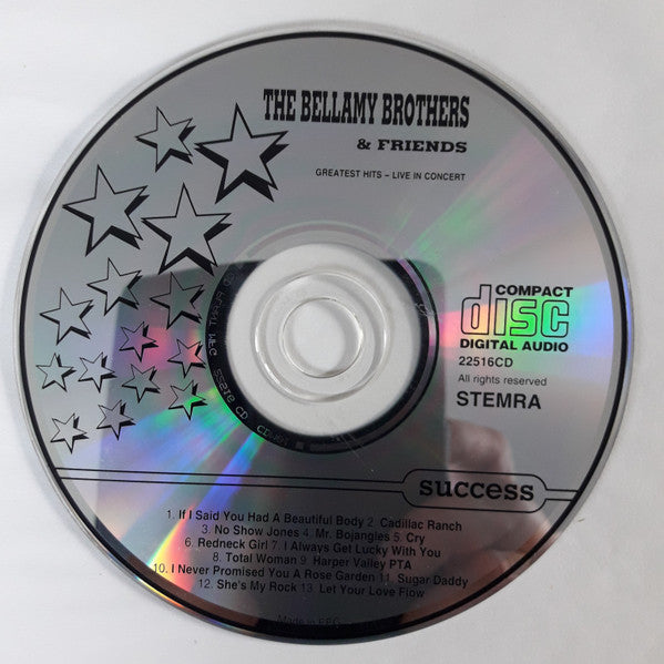 The Bellamy Brothers & Friends* : Greatest Hits-Live In Concert (CD, Comp)