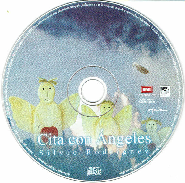 Silvio Rodríguez : Cita Con Ángeles (CD, Album)