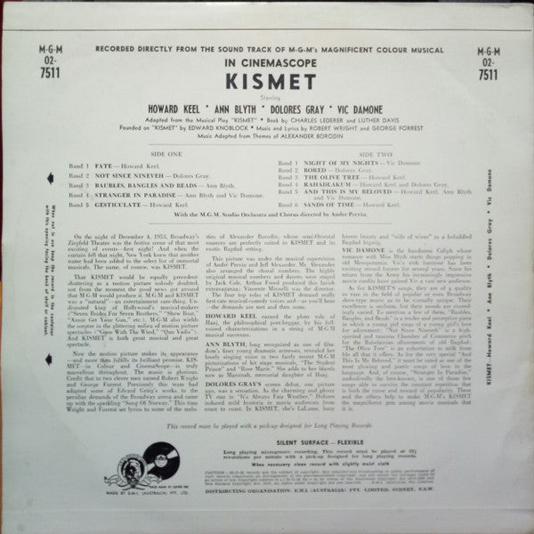 Various : Kismet (LP)