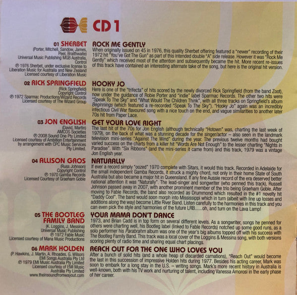 Various : Rock Me Gently (Australian Pop Of The 70s Vol 4) (2xCD, Comp)