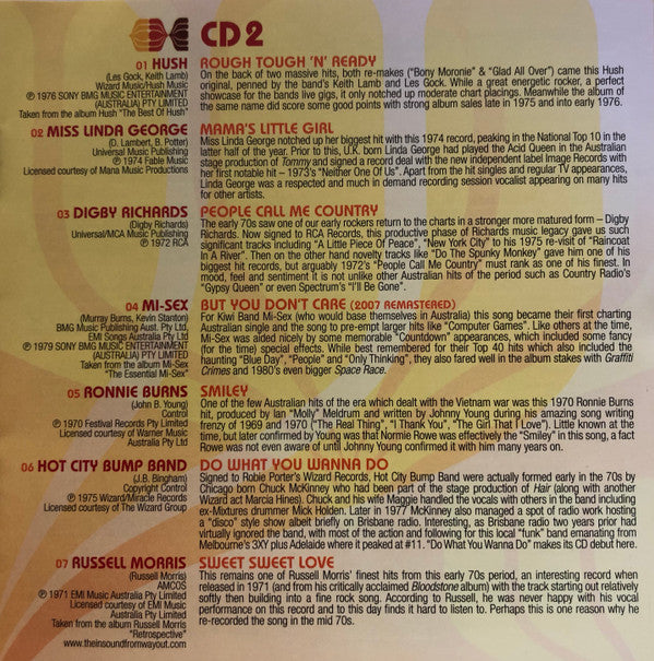 Various : Rock Me Gently (Australian Pop Of The 70s Vol 4) (2xCD, Comp)