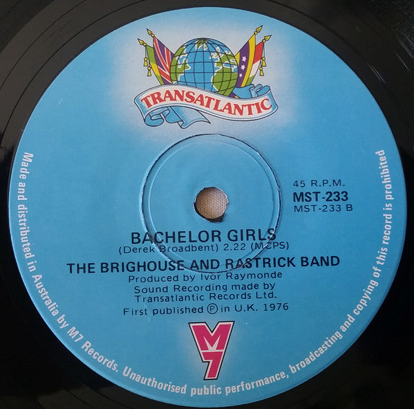 The Brighouse & Rastrick Band* : The Floral Dance (7", Single)