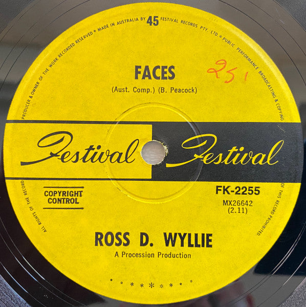 Ross D. Wyllie : Smile (7", Single)
