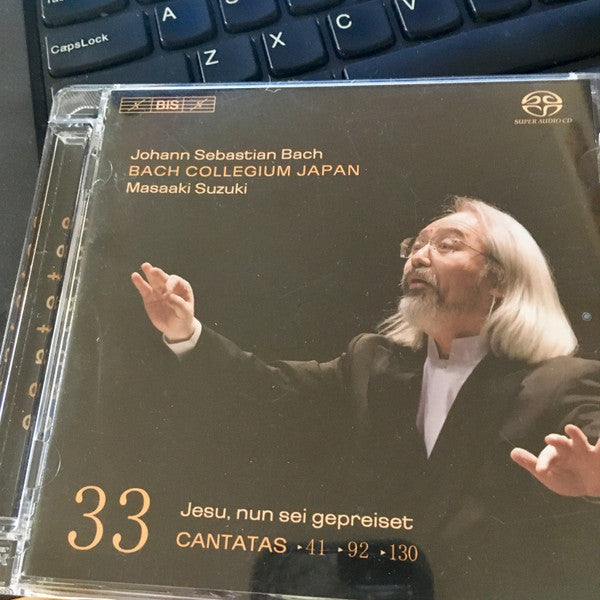 Johann Sebastian Bach, Bach Collegium Japan, Masaaki Suzuki : Cantatas 33: ►41 ►92 ►130 (Jesu, Nun Sei Gepreiset) (SACD, Hybrid, Multichannel, Album)