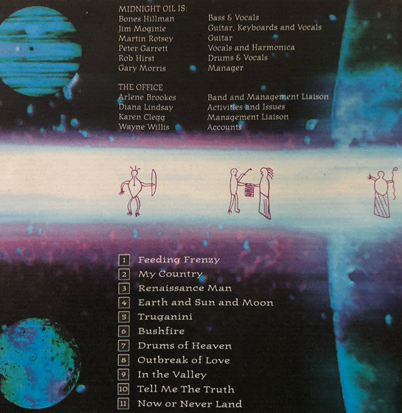 Midnight Oil : Earth And Sun And Moon (CD, Album)
