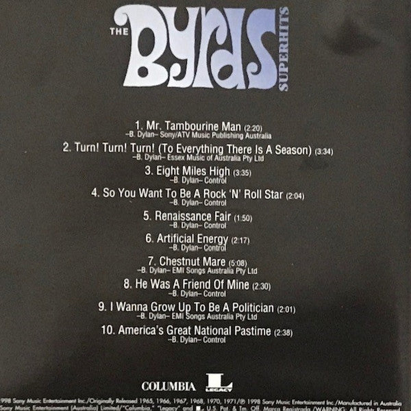 The Byrds : Super Hits (CD, Comp)