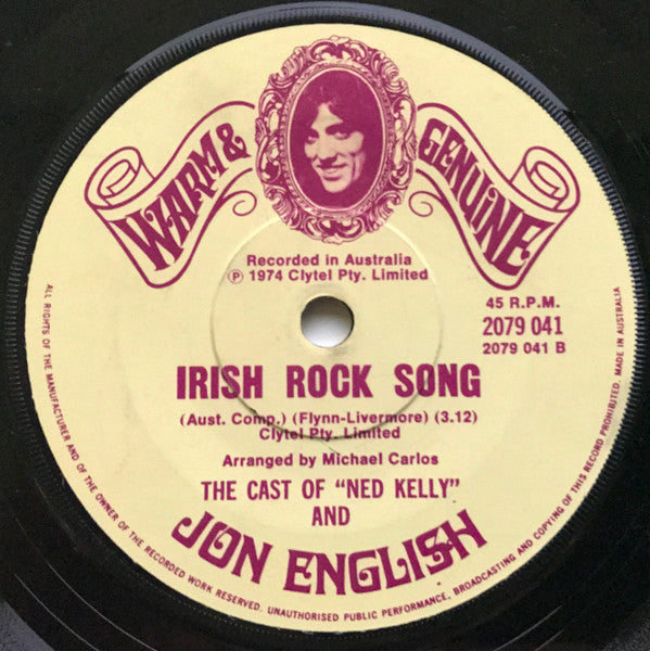 Jon English (3) And The Cast Of Ned Kelly : If I Was A King (7", Single)