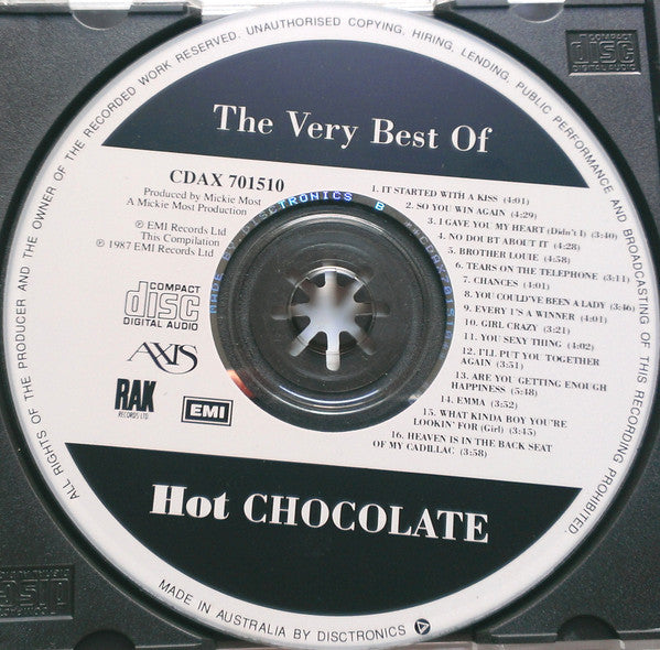 Hot Chocolate : The Very Best Of Hot Chocolate (CD, Comp)