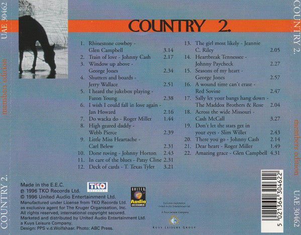 Various : Country 2 (CD, Comp)