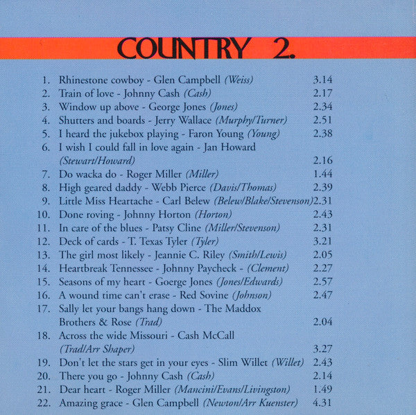 Various : Country 2 (CD, Comp)