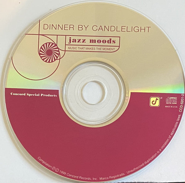 Various : Jazz Moods: Dinner By Candlelight (CD, Comp)