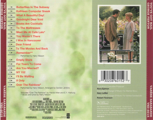 George Fenton : You've Got Mail (Original Motion Picture Score) (CD, Album)