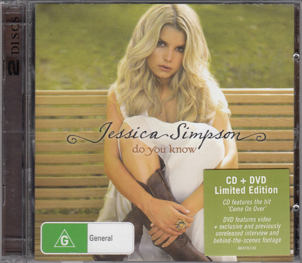 Jessica Simpson : Do You Know (CD, Album + DVD-V + Ltd)