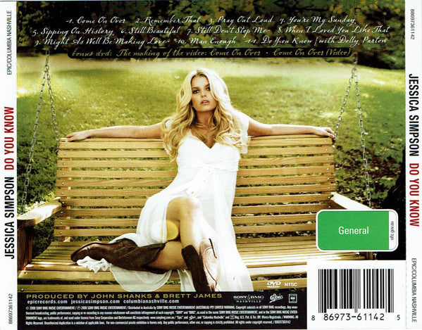 Jessica Simpson : Do You Know (CD, Album + DVD-V + Ltd)
