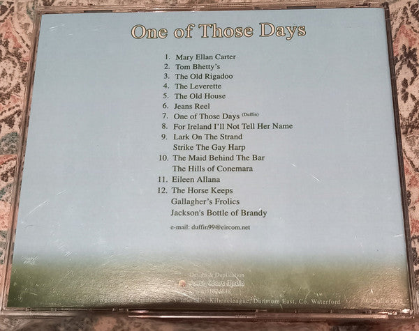 Boxty (2) : One of Those Days (CD, Album, M/Print)