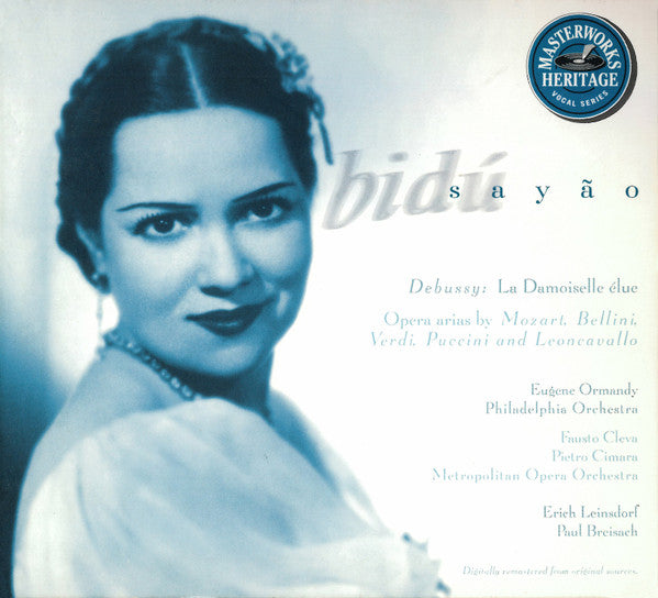 Bidú Sayão : La Damoiselle Élue • Opera Arias (CD, Comp, Mono, RM)