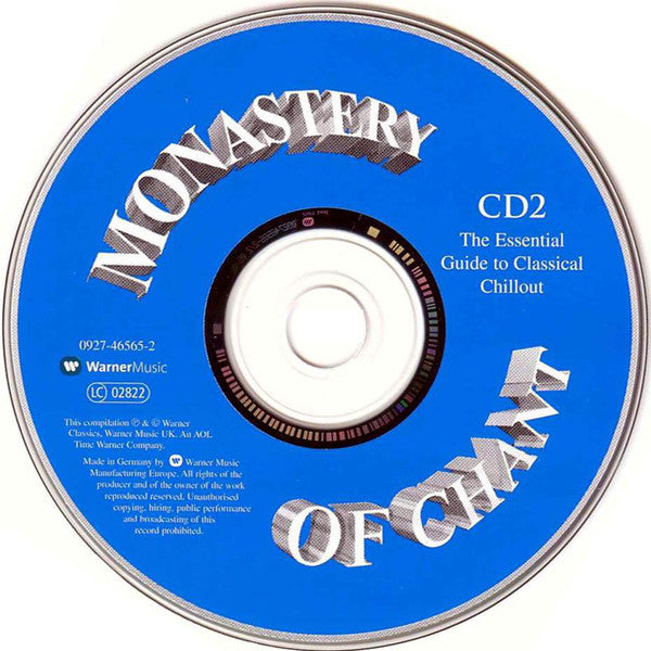 Various : The Essential Guide To Classical Chillout: Monastery Of Chant (2xCD, Comp)