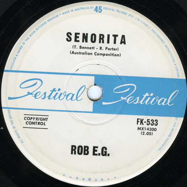 Rob E. G. : Carmen! (7", Single)