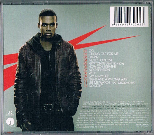 Mario : Go (CD, Album)