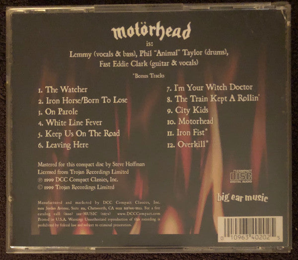 Motörhead : Live, Loud & Lewd (CD, Album, RE)