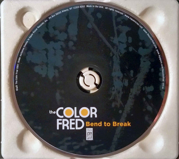 The Color Fred : Bend To Break (CD, Album, Dig)