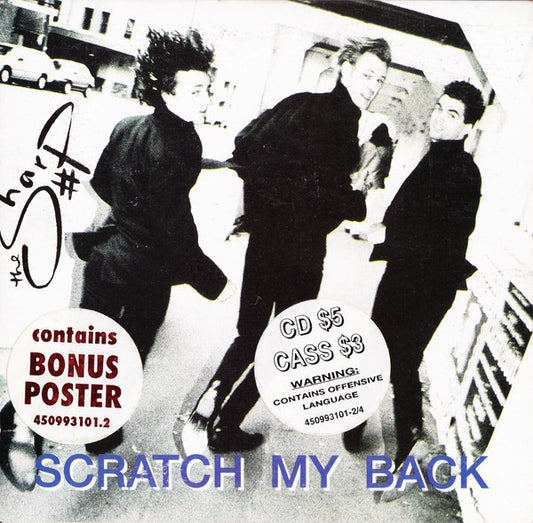 The Sharp : Scratch My Back (CD, Single)