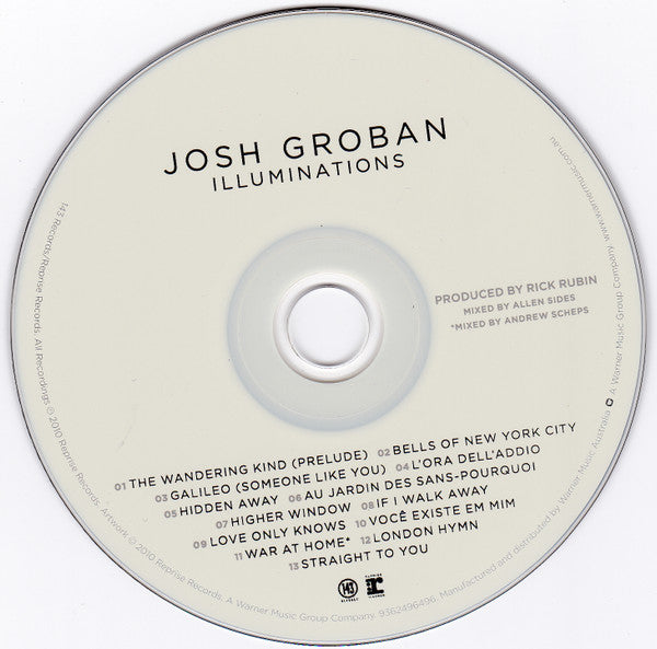 Josh Groban : Illuminations (CD, Album)