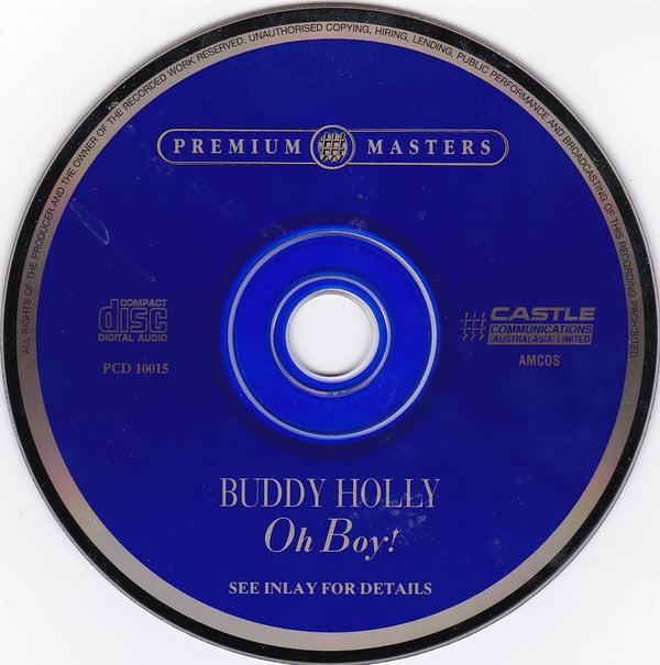 Buddy Holly : Oh Boy! 20 Big Ones (CD, Comp)